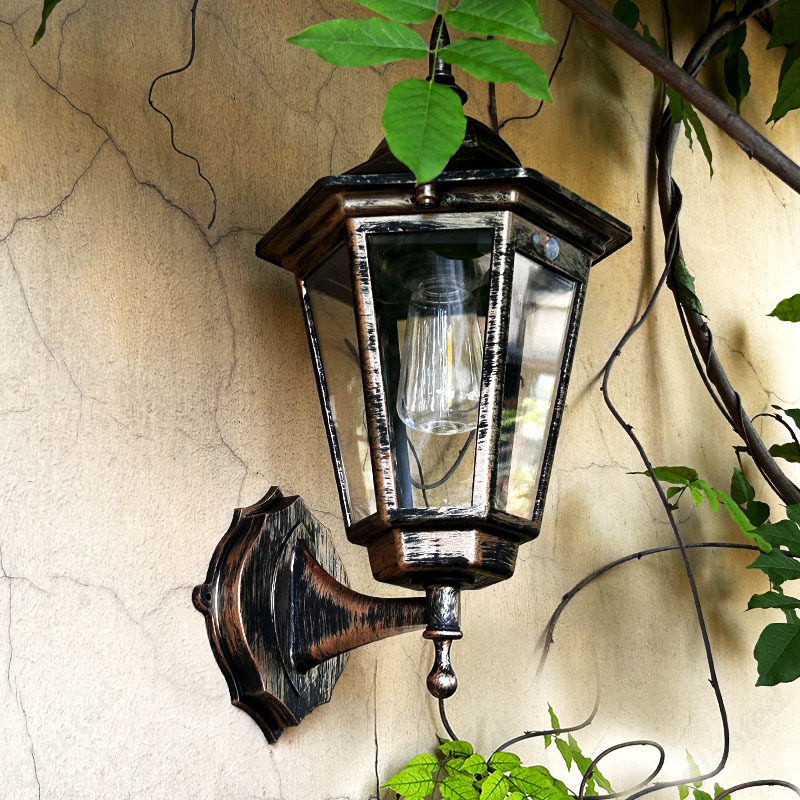 Halo Outdoor Lighting - Creative New Solar Wall Lamp Outdoor