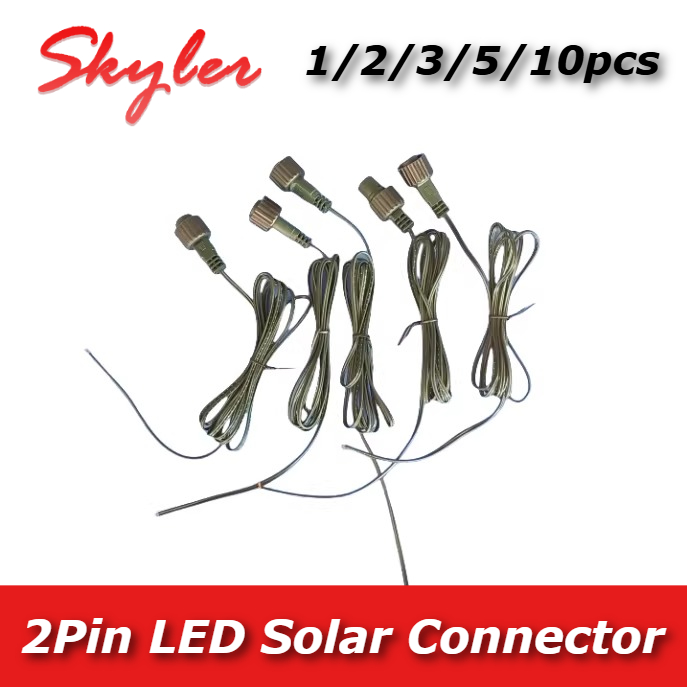 Outdoor Lighting Cable - 2Pin LED Connector With 25cm Connecting
