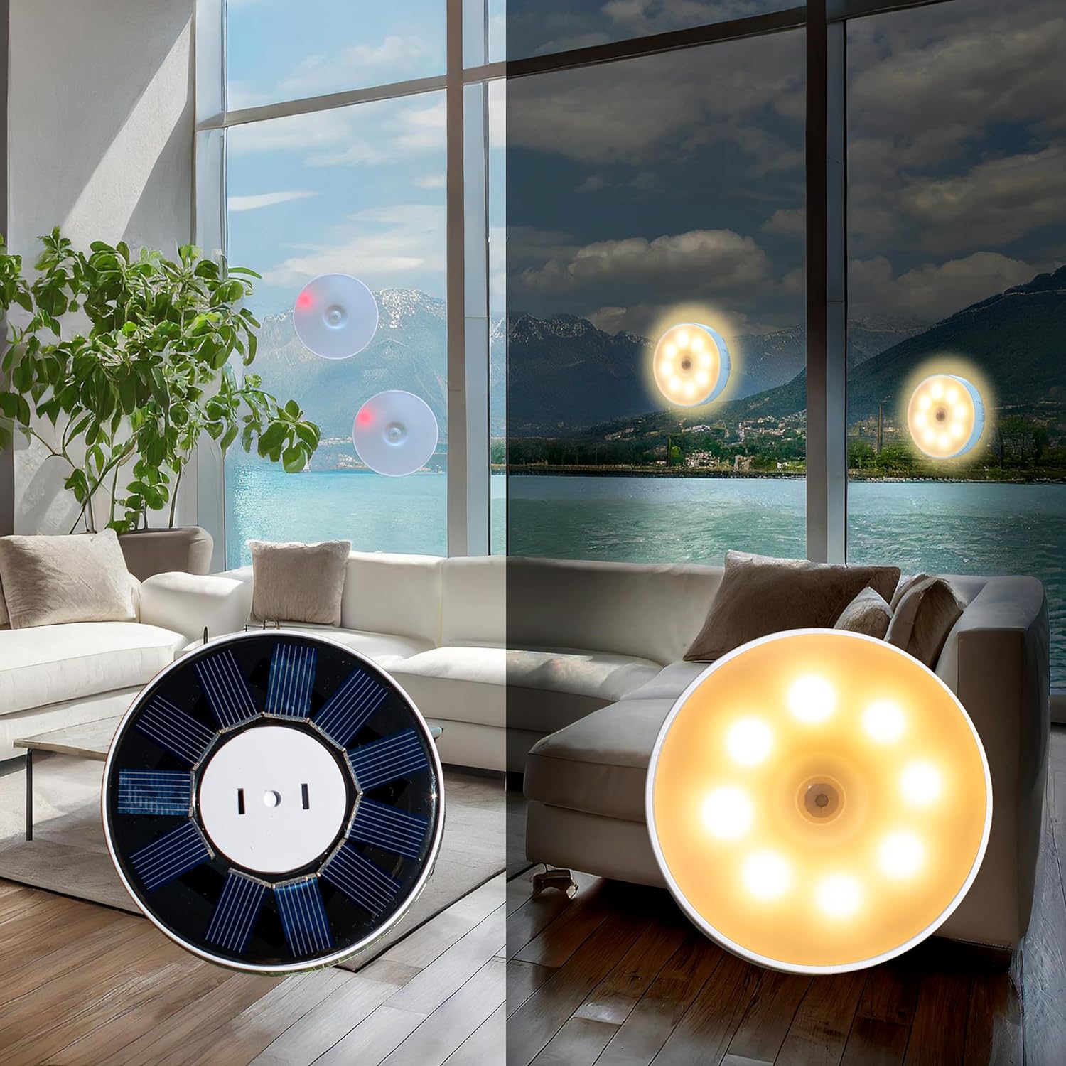 Halo Outdoor Lighting - Motion Sensor Night Lamp Rechargeable USB