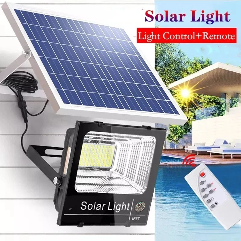 Halo Outdoor Lighting - 400W Led Solar Flood Light High
