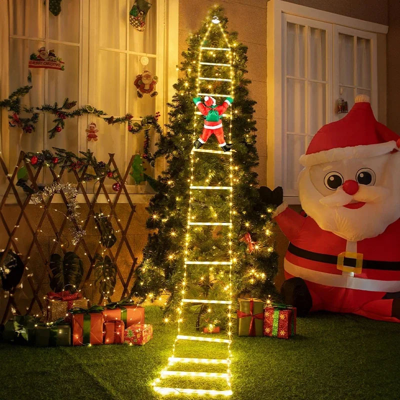 Outdoor Lighting Garden - LED Christmas Lights Christmas Decorative Ladder