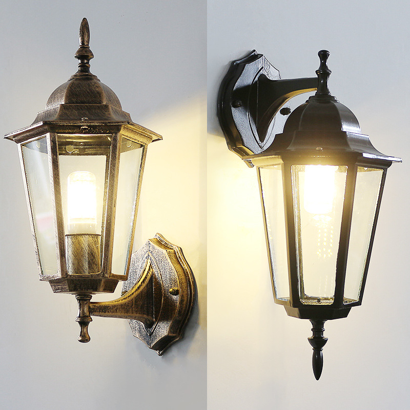 Outdoor Lighting Linear - European Style Retro Led Wall Lamp