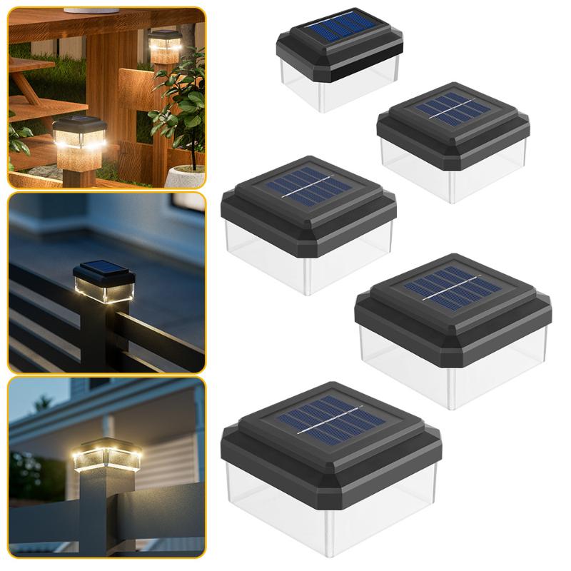 Halo Outdoor Lighting - Solar LED Post Cap Light for
