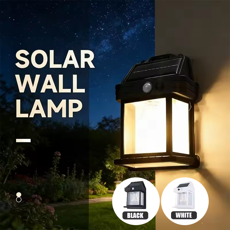 Outdoor Lighting Linear - Outdoor Solar Wall Lamp IP65 Waterproof