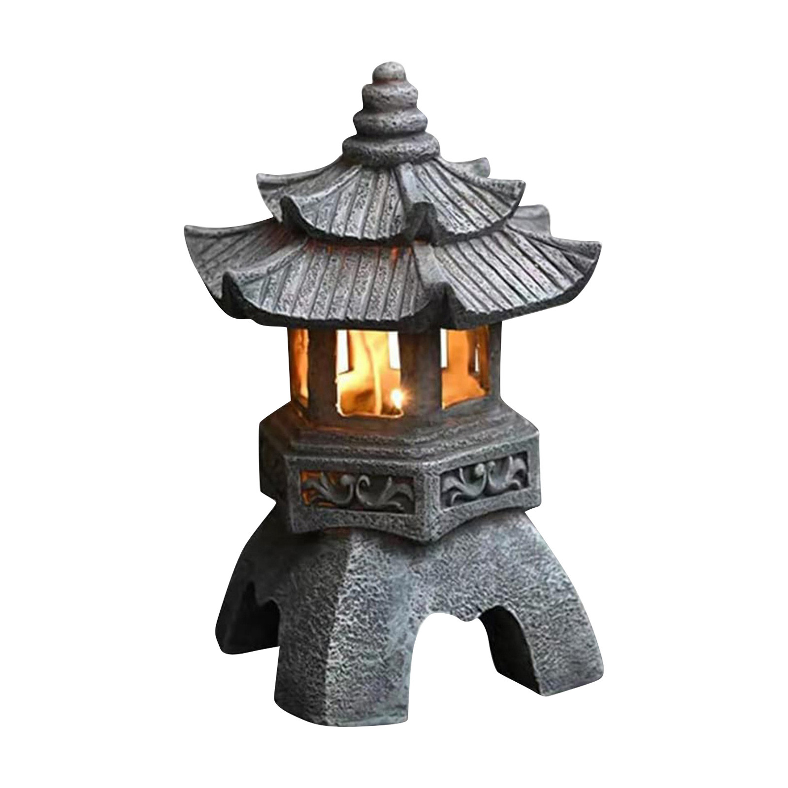 Pagoda Statues Outdoor Solar P - Outdoor Lighting Architectural ulasan dan harga