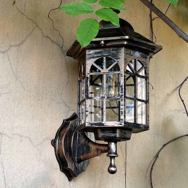 Creative New Solar Wall Lamp O - Halo Outdoor Lighting ulasan dan harga