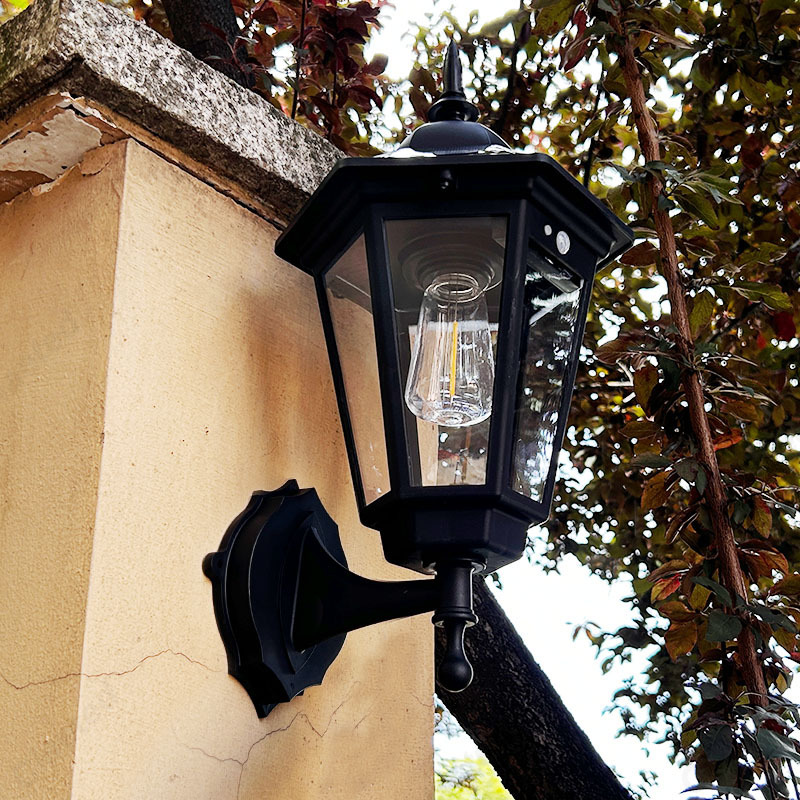 Creative New Solar Wall Lamp O - Halo Outdoor Lighting ulasan dan harga