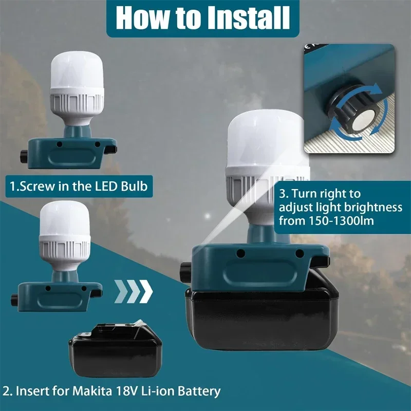 For Makita 18 Volt Li ion Batt - Outdoor Lighting Volt ulasan dan harga