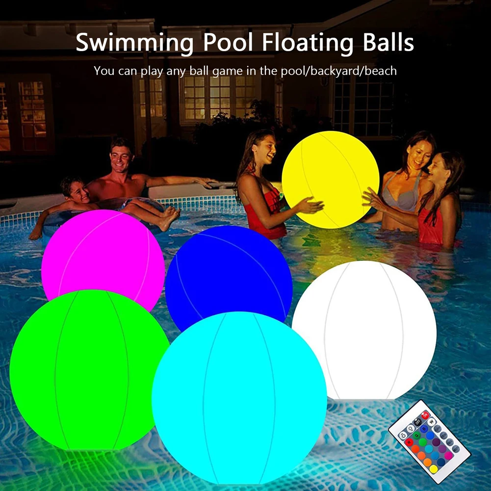 Inflatable Pool Beach Ball 16  - Outdoor Lighting Around Pool ulasan dan harga