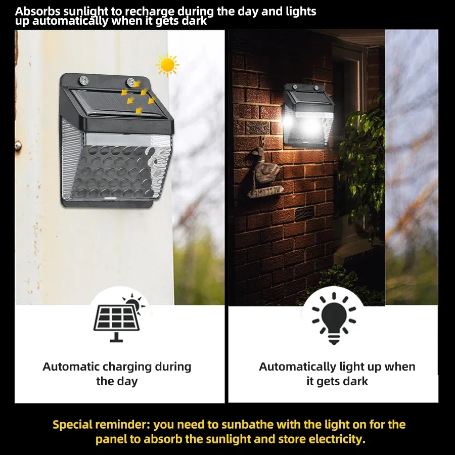 LED Solar Light PIR Motion Sen - Outdoor Lighting Garden ulasan dan harga