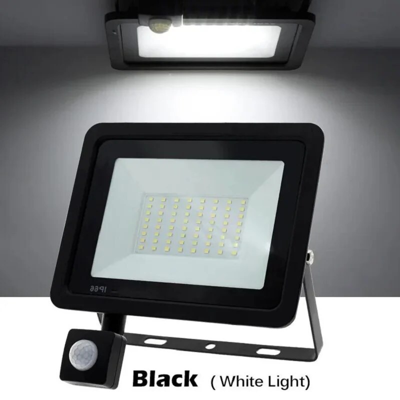 PIR Motion Sensor LED Floodlig - Outdoor Lighting Linear ulasan dan harga