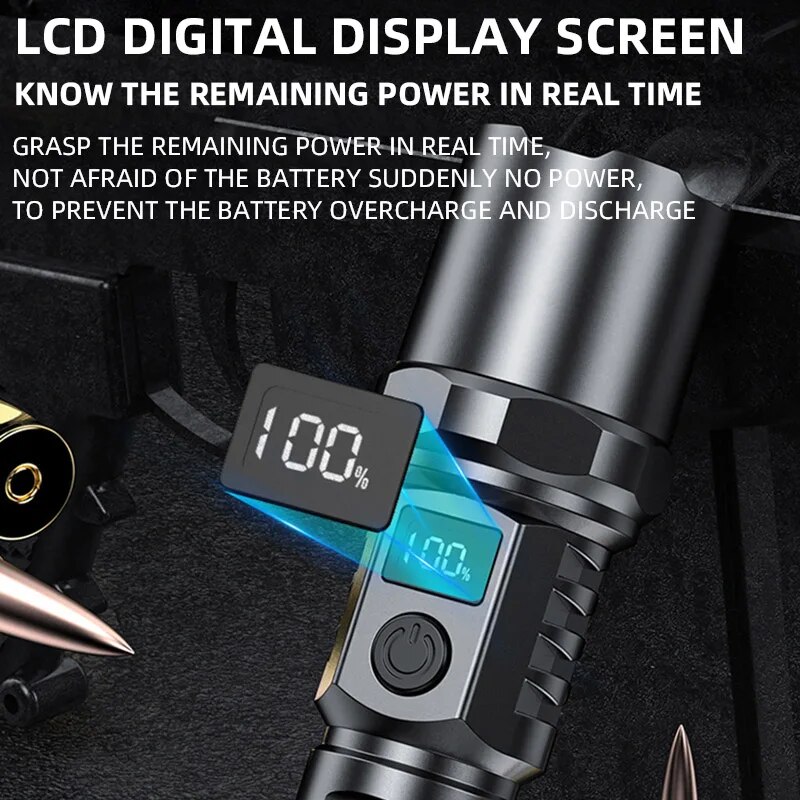 High Power XHP100 Led Flashlig - Outdoor Lighting Bollards ulasan dan harga