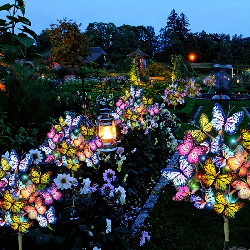 Solar LED Butterfly Garden Lig - Halo Outdoor Lighting ulasan dan harga