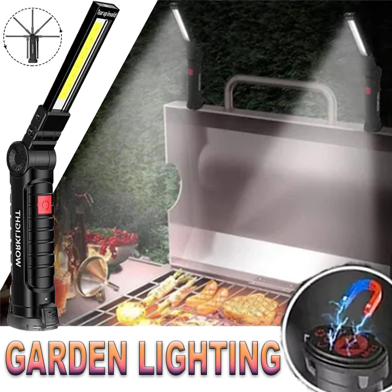 Portable LED Flashlight with M - Outdoor Lighting House ulasan dan harga