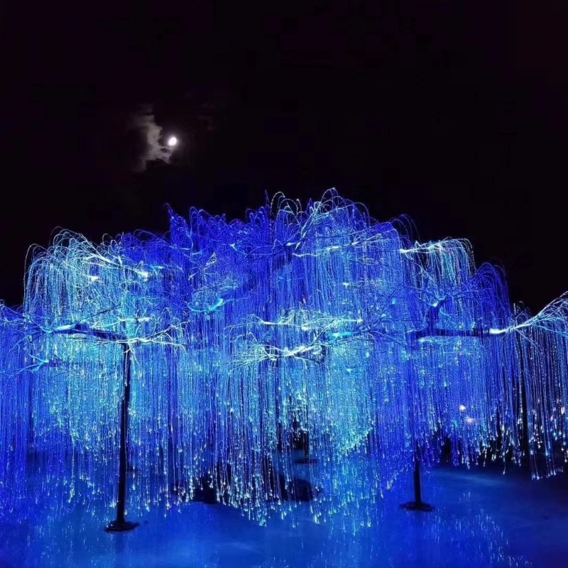 DIY Fiber Optic Life Tree Lamp - Outdoor Lighting Architectural ulasan dan harga