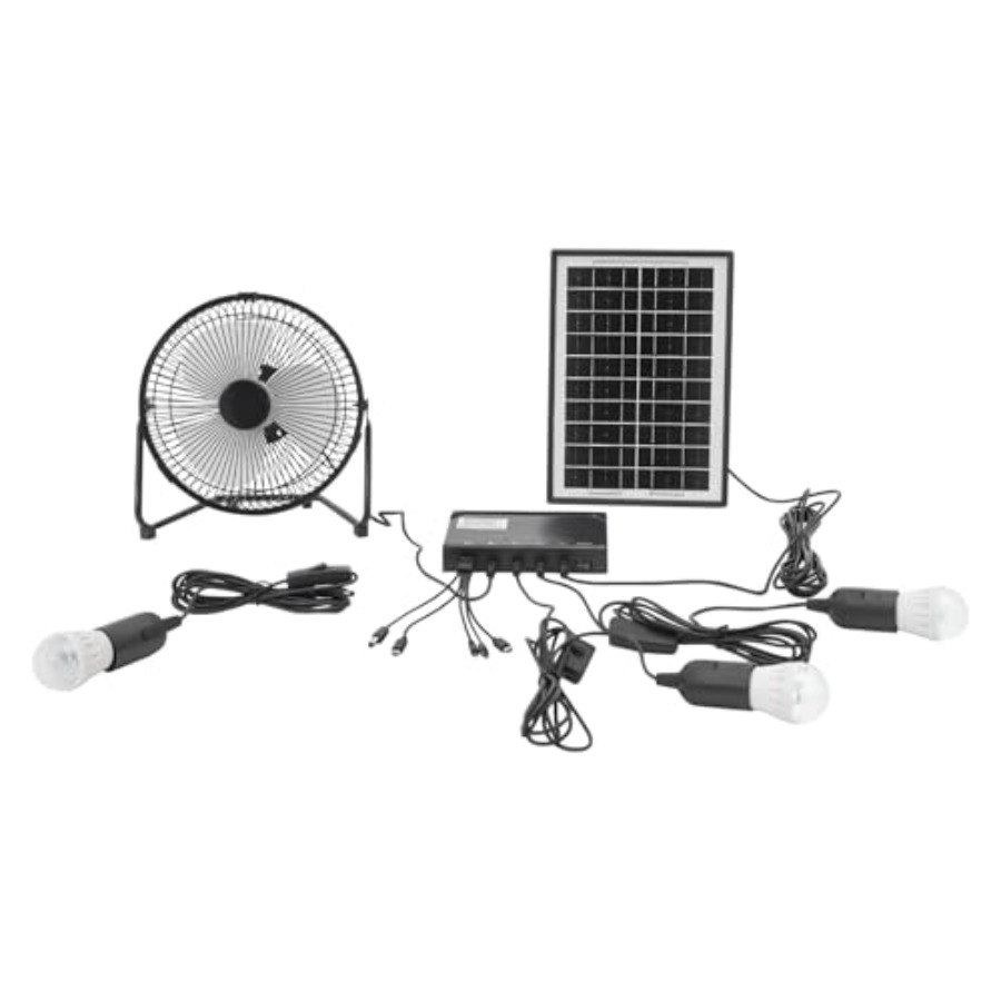 Solar Ceiling Fan Light with B - Outdoor Lighting Volt ulasan dan harga