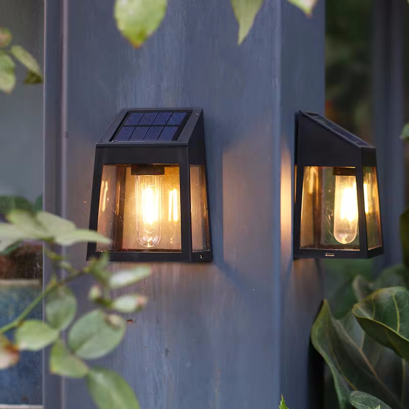 Solar Wall Light Outdoor Water - Outdoor Lighting Linear ulasan dan harga
