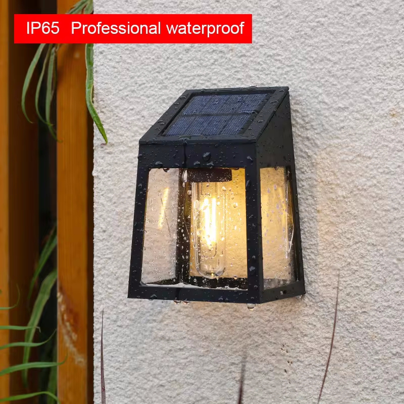 Solar Wall Light Outdoor Water - Outdoor Lighting Linear ulasan dan harga