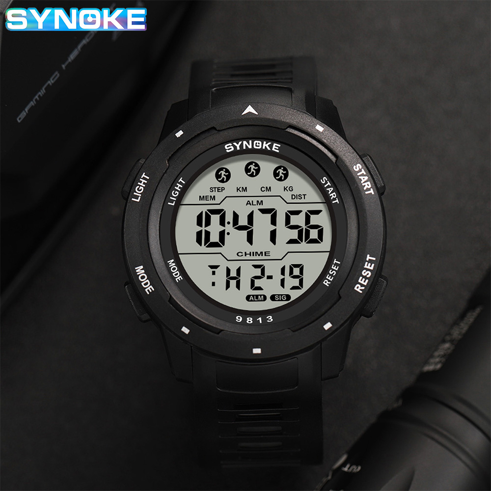 Synoke Couple watches Digital  - Outdoor Lighting Bollards ulasan dan harga