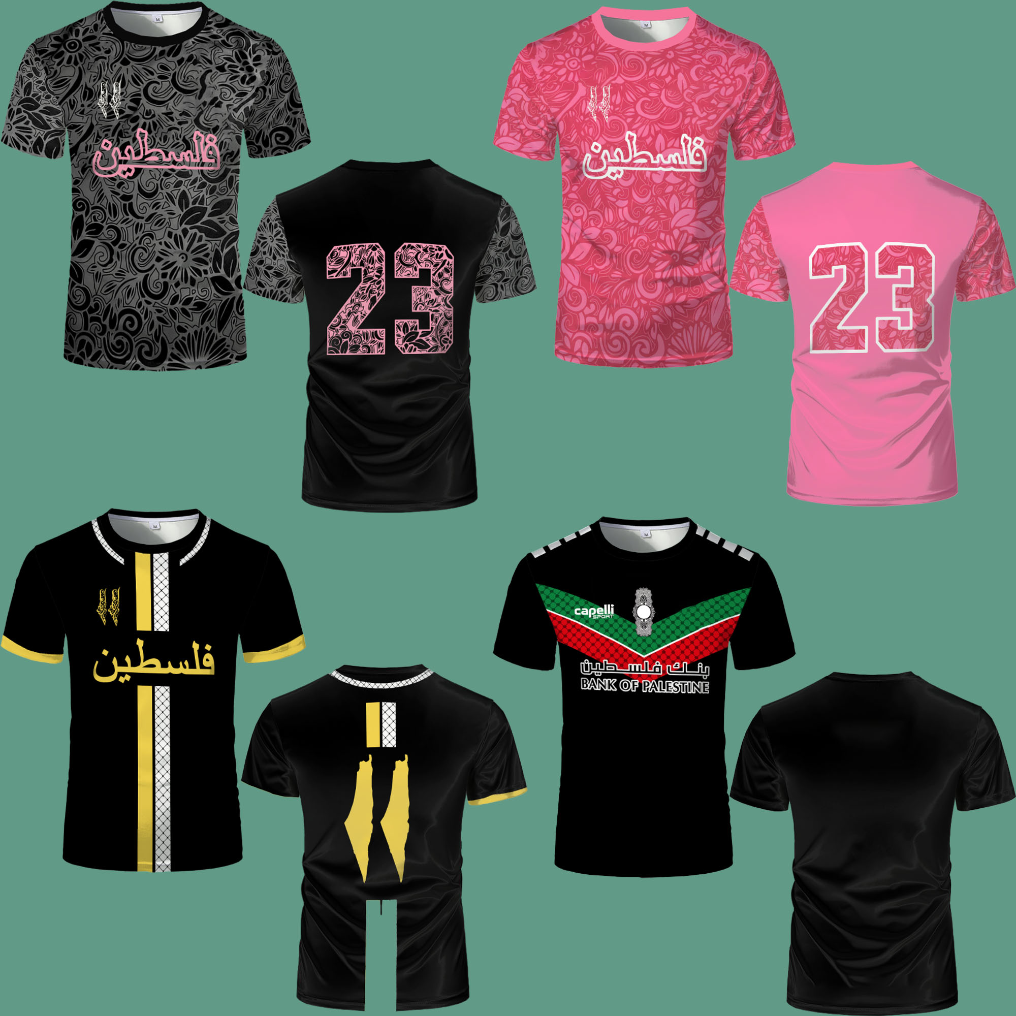Palestine Football Jersey 3d L - Outdoor Lighting Jersey ulasan dan harga