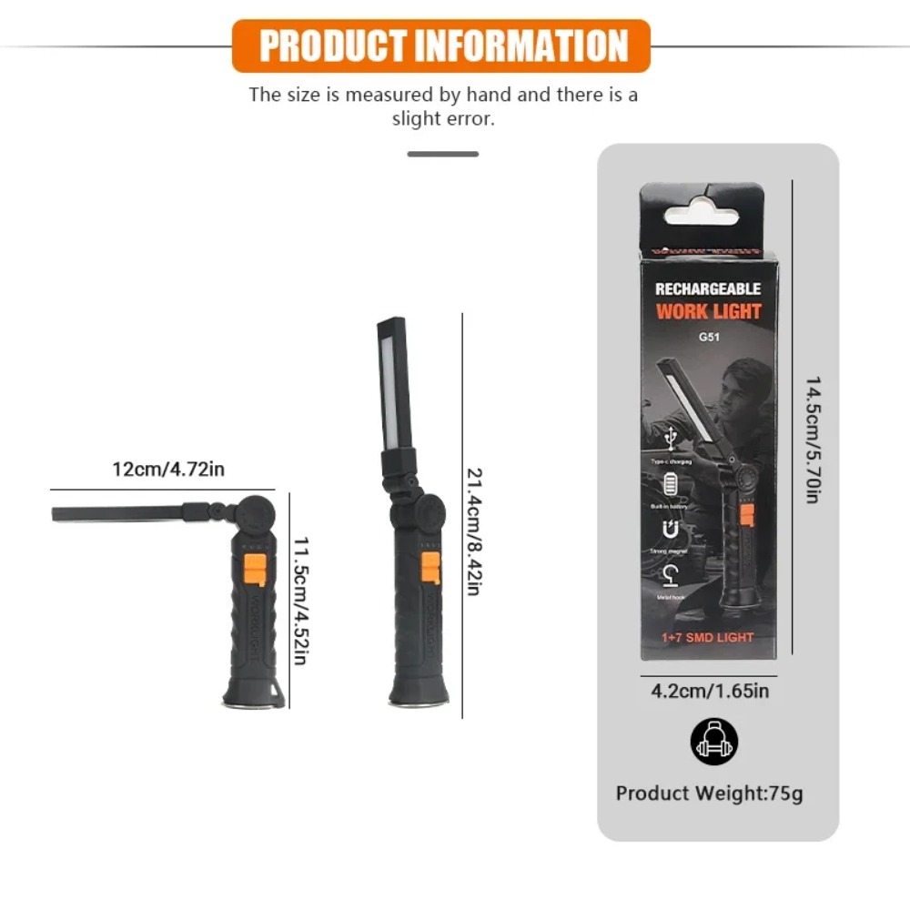 Portable COB LED Flashlight US - Outdoor Lighting Bollards ulasan dan harga