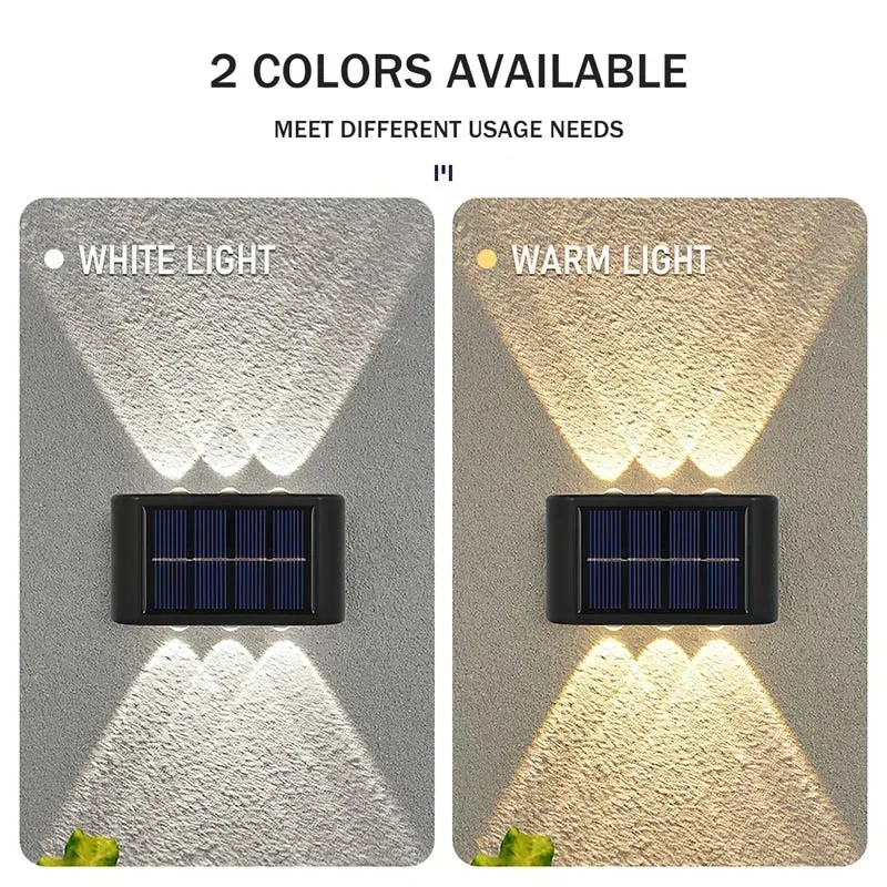 COB Solar Wall Lamp Outdoor Wa - Outdoor Lighting Garden ulasan dan harga