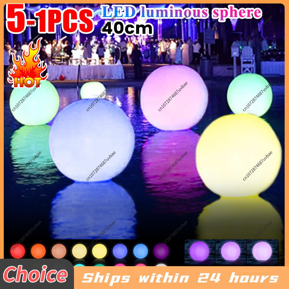 Inflatable Pool LED Balloon Re - Outdoor Lighting Around Pool ulasan dan harga