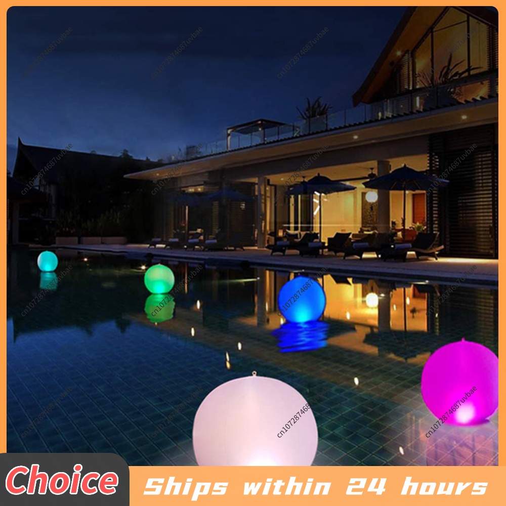 Inflatable Pool LED Balloon Re - Outdoor Lighting Around Pool ulasan dan harga