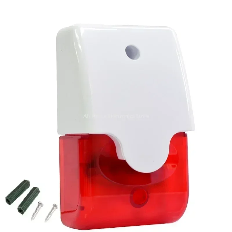 Strobe Siren Alarm 103 dB Horn - Outdoor Lighting Cable ulasan dan harga