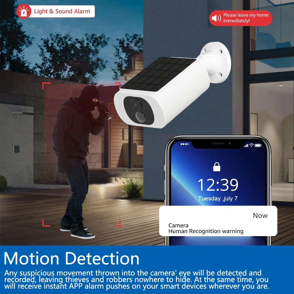 5MP Tuya Smartlife Outdoor Sol - Outdoor Lighting Transformer ulasan dan harga