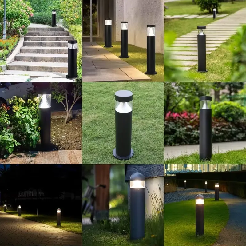 3/7/12W Modern Aluminum LED Bo - Outdoor Lighting Bollards ulasan dan harga