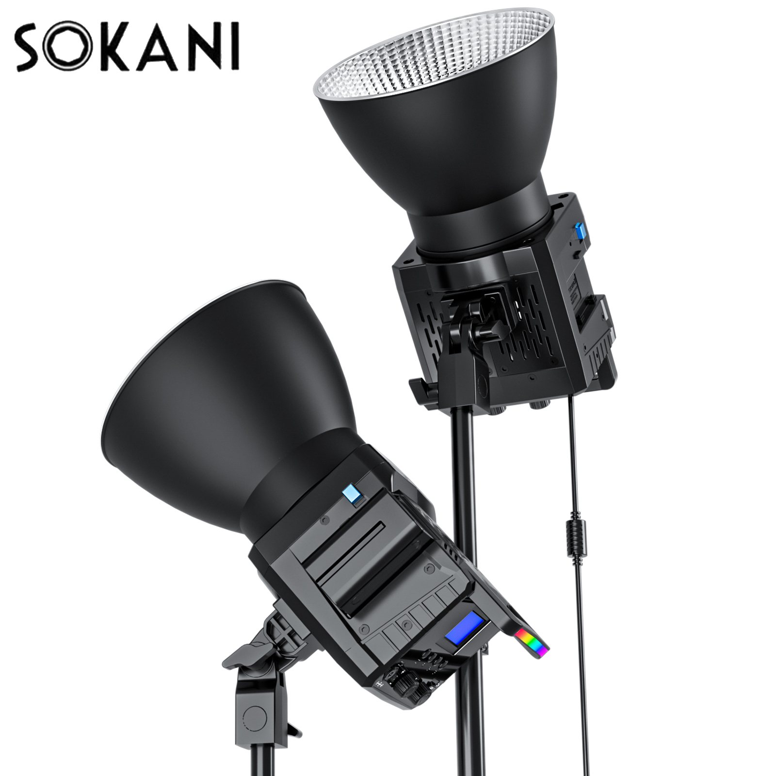 Sokani X100 RGB/Bi-color 100W  - Outdoor Lighting In Photography ulasan dan harga