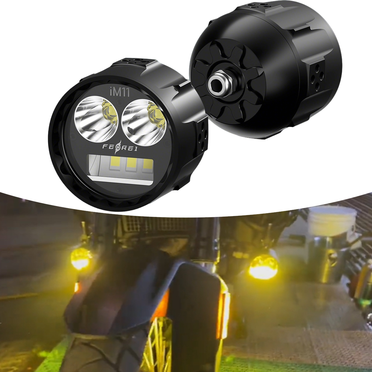 Motorcycle Low Beam LED Auxili - Outdoor Lighting Spotlight ulasan dan harga