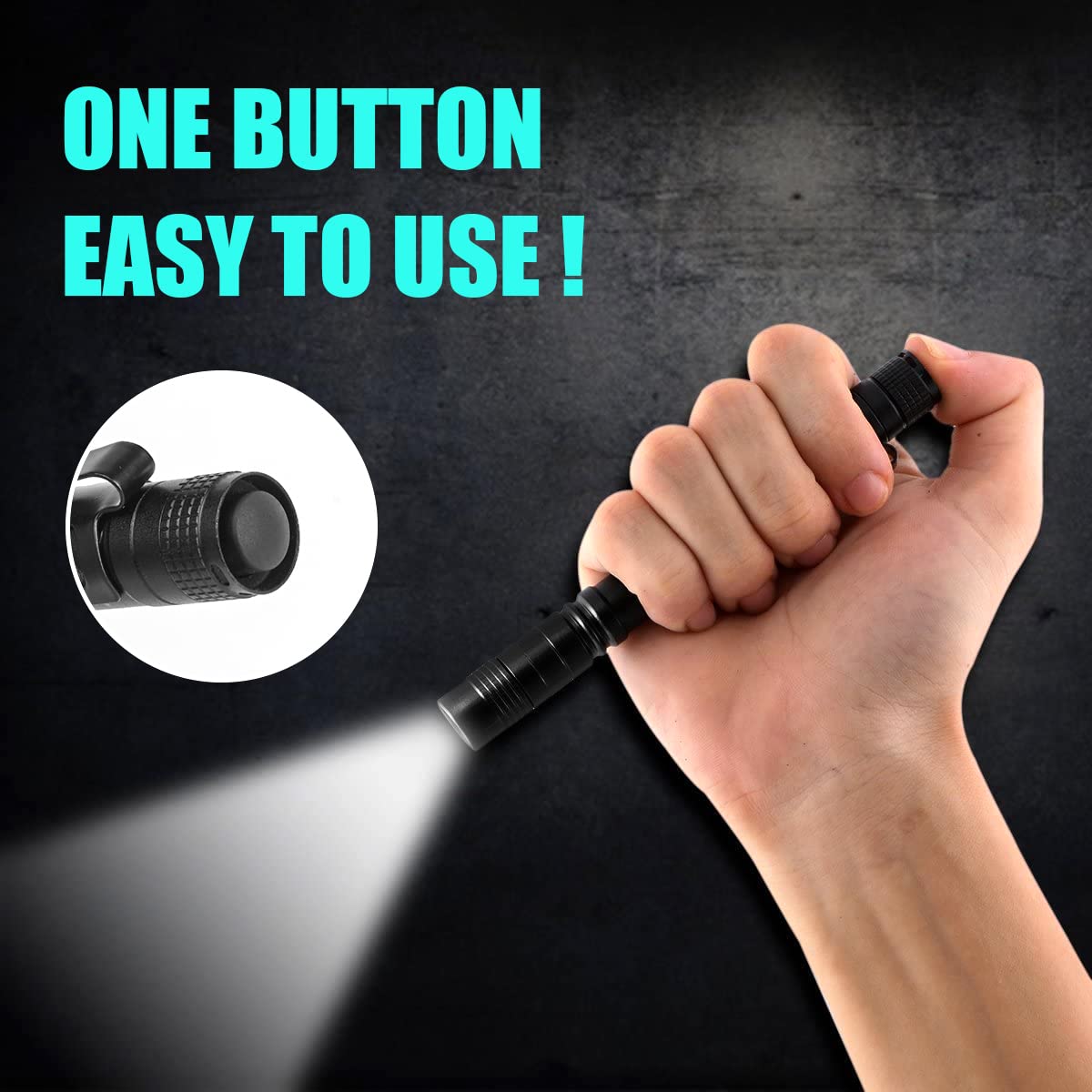 Portable Mini LED Pen Flashlig - Outdoor Lighting Bollards ulasan dan harga