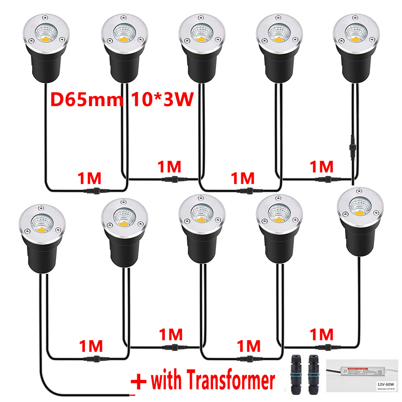 IP67 Waterproof LED Buried Lig - Outdoor Lighting Transformer ulasan dan harga