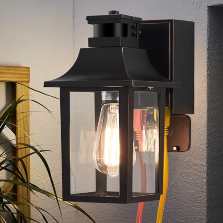 Porch Light with GFCI Outlet D - Outdoor Lighting No Outlet ulasan dan harga