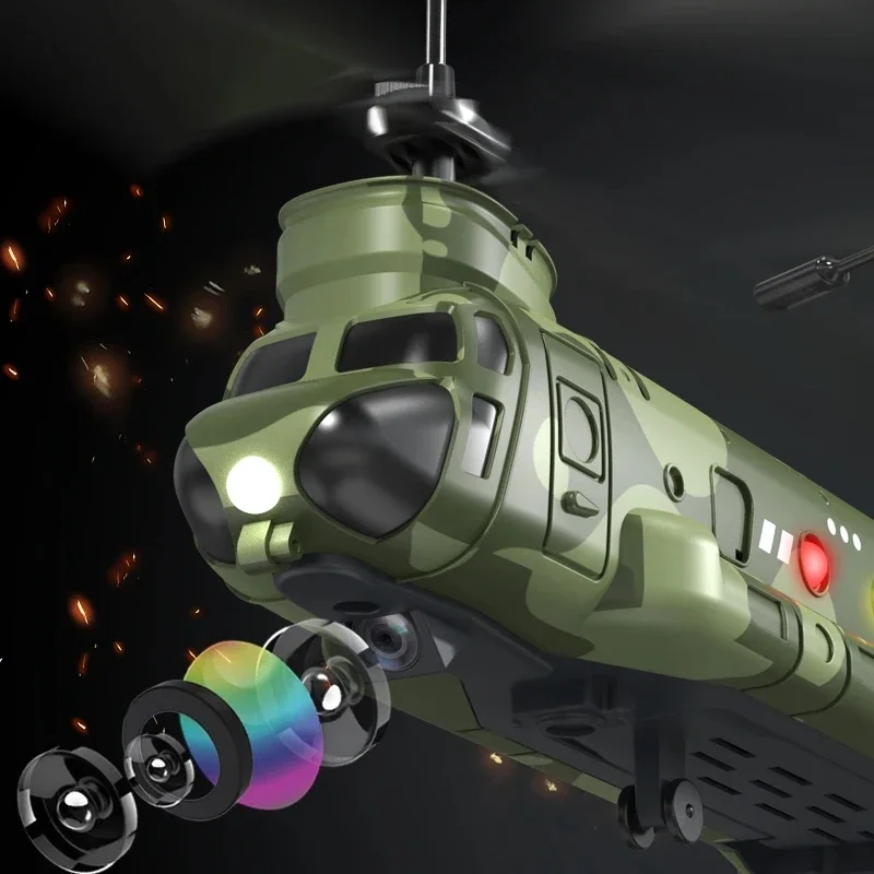 480P Camera RC Helicopter LED  - Outdoor Lighting In Photography ulasan dan harga