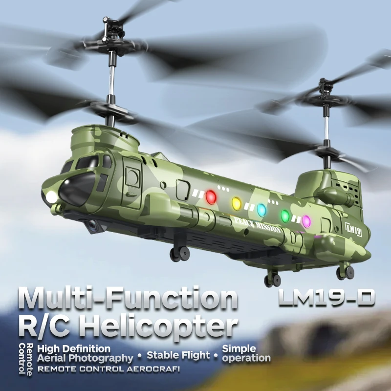 480P Camera RC Helicopter LED  - Outdoor Lighting In Photography ulasan dan harga