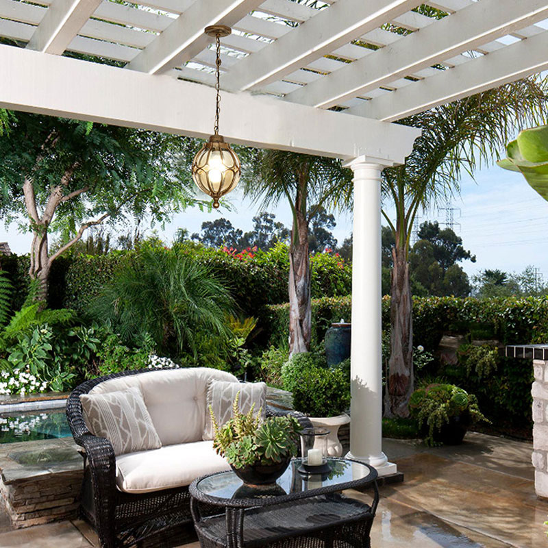 American Waterproof Chandelier - Outdoor Lighting Under Roof ulasan dan harga
