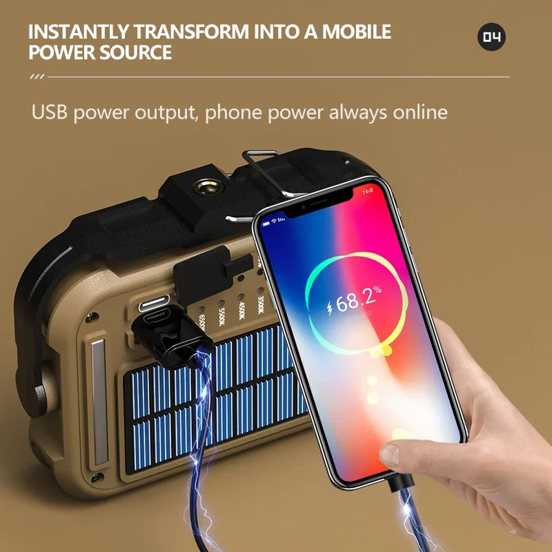 Solar Emergency Lamp Charging  - Outdoor Lighting Transformer ulasan dan harga