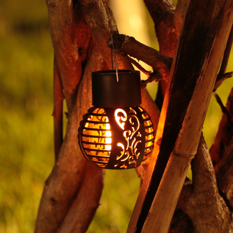 LED Solar Light Outdoor Garden - Fire Torch Solar ulasan dan harga