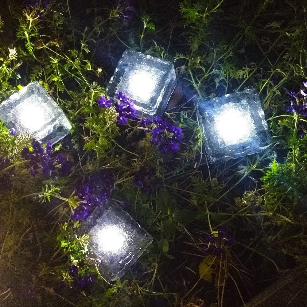 Solar Ice Cube Light Glass Blo - Halo Outdoor Lighting ulasan dan harga