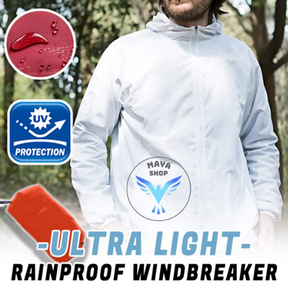 Outdoor Sports Waterproof Wind - Outdoor Lighting Jersey ulasan dan harga