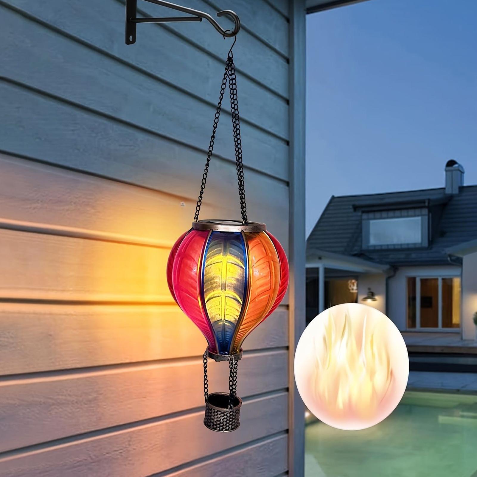Hot Air Balloon Lanterns Solar - Halo Outdoor Lighting ulasan dan harga