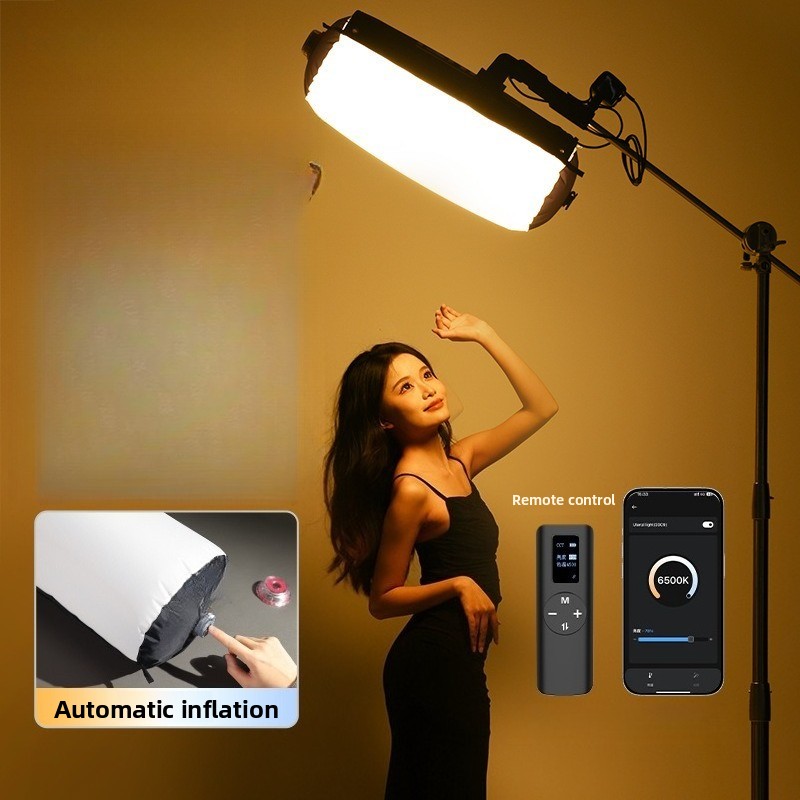 Big white gas column lamp dual - Outdoor Lighting In Photography ulasan dan harga