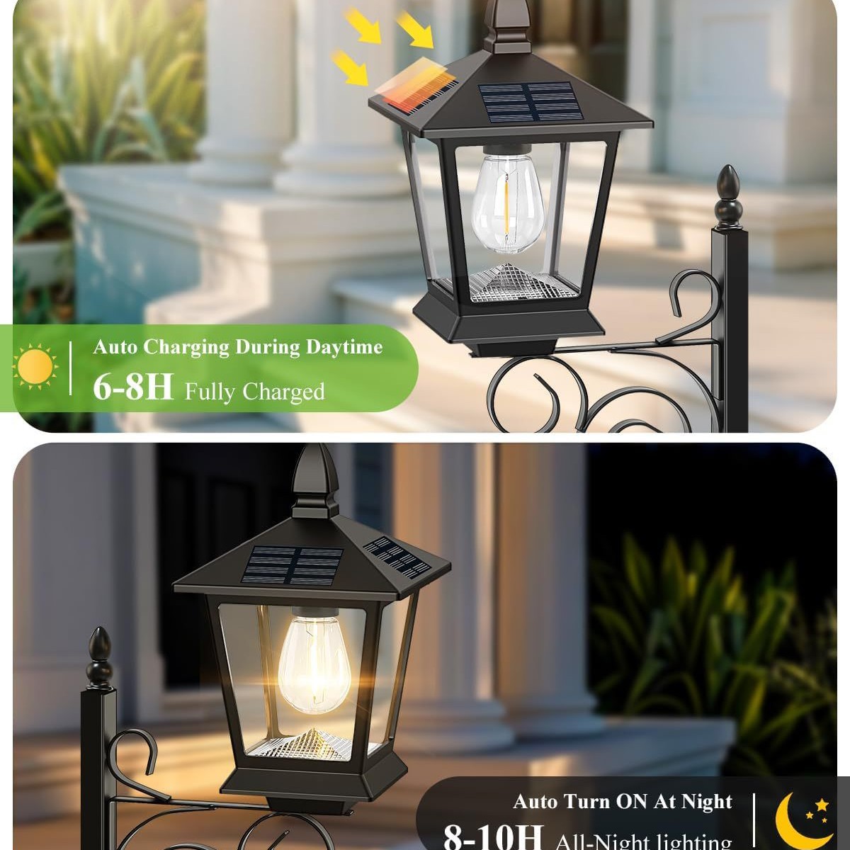 2 in 1 Solar Planter Lamp Wate - Outdoor Lighting Garden ulasan dan harga