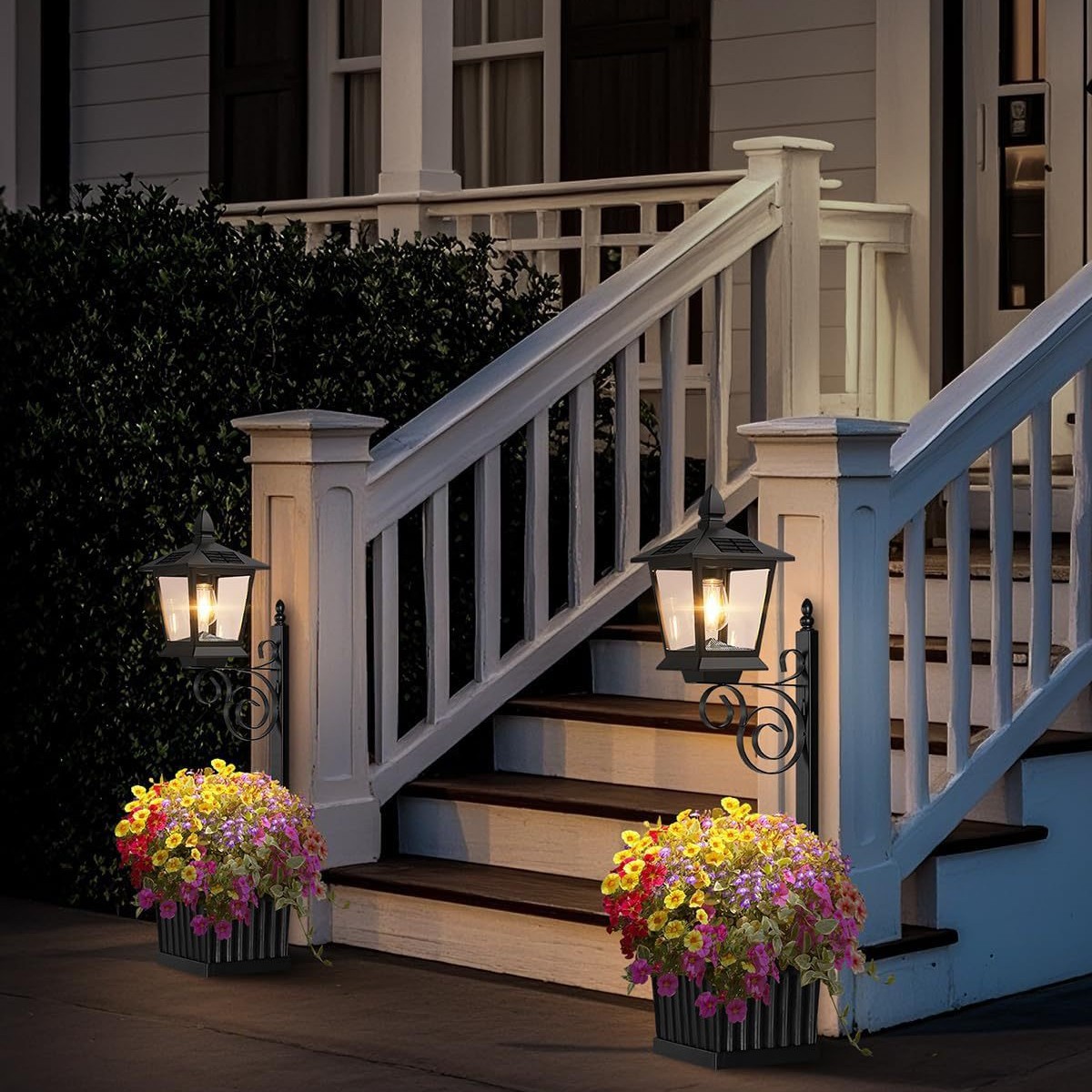 2 in 1 Solar Planter Lamp Wate - Outdoor Lighting Garden ulasan dan harga