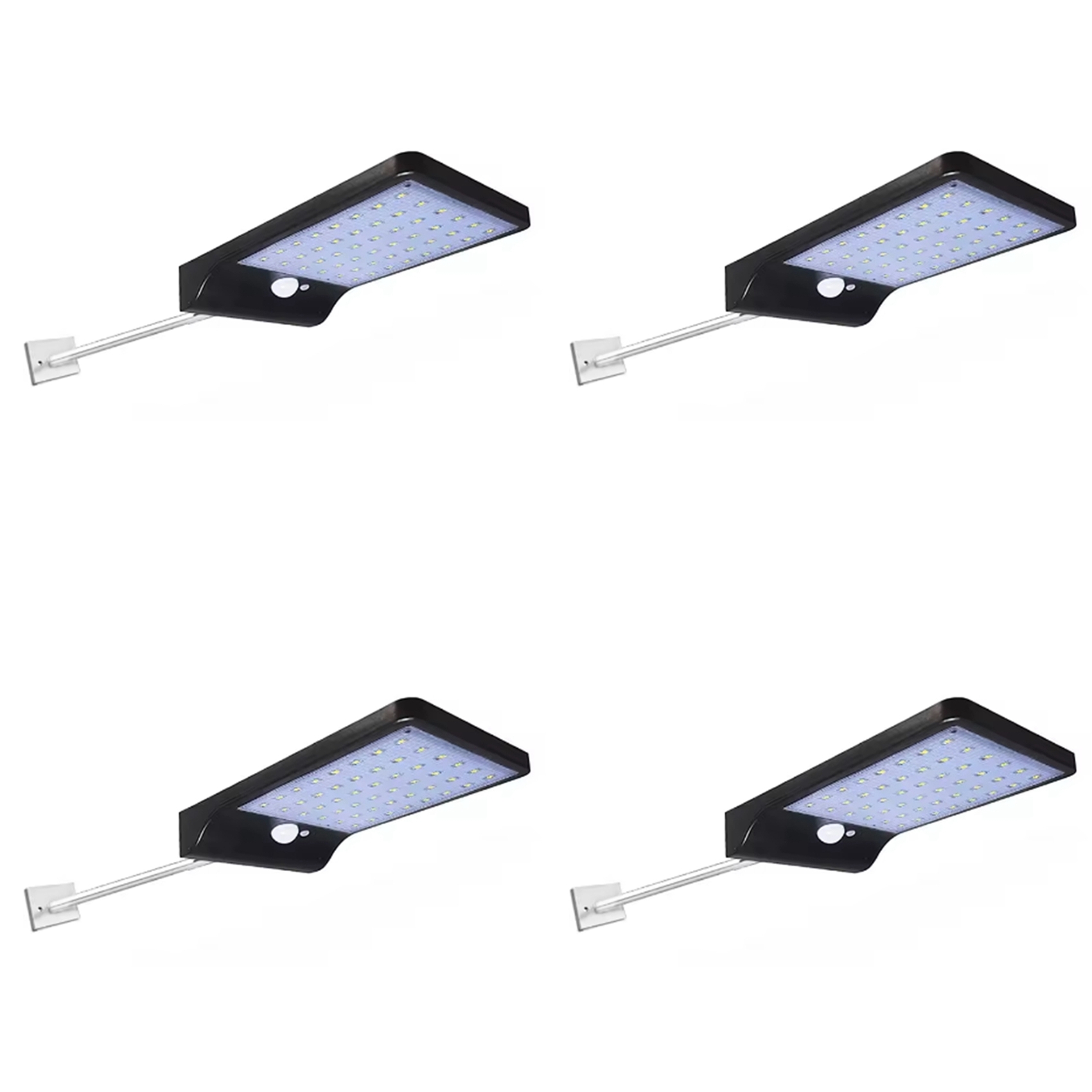 【RECOMENDAR】4X 48 LED Solar Po - Outdoor Lighting With Motion Sensor ulasan dan harga