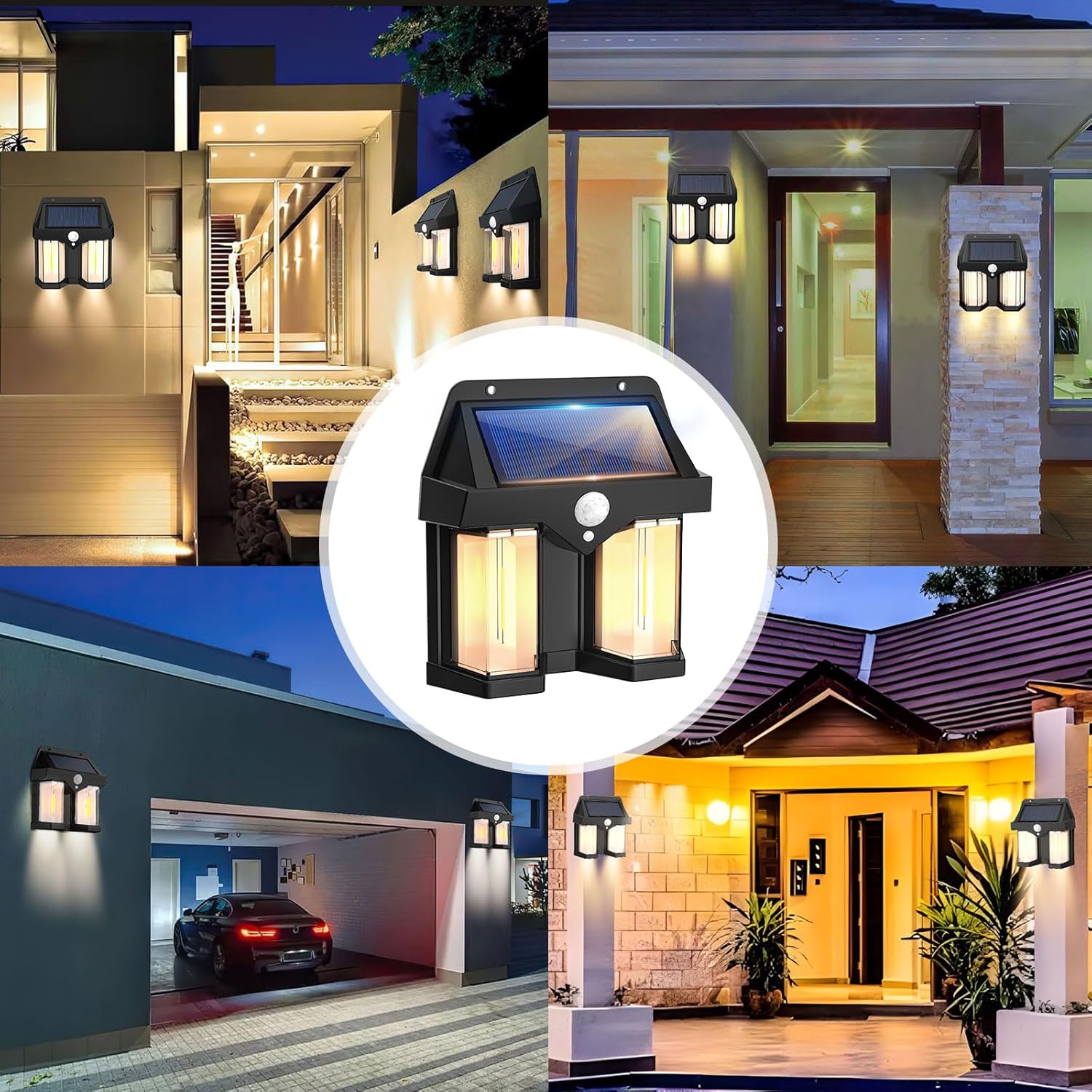 Solar Powered Wall Light Vinta - Outdoor Lighting Linear ulasan dan harga