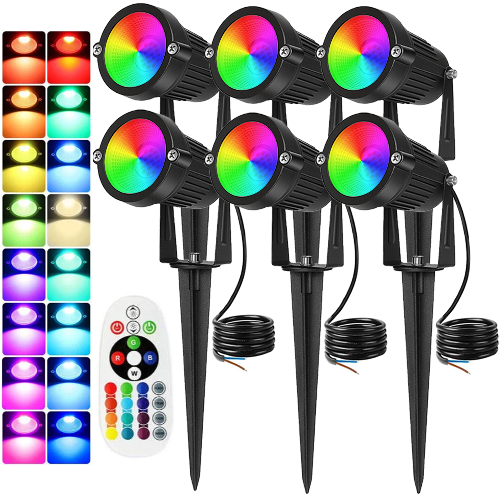 RGBW Landscape Lighting 10W wi - Outdoor Lighting Garden ulasan dan harga